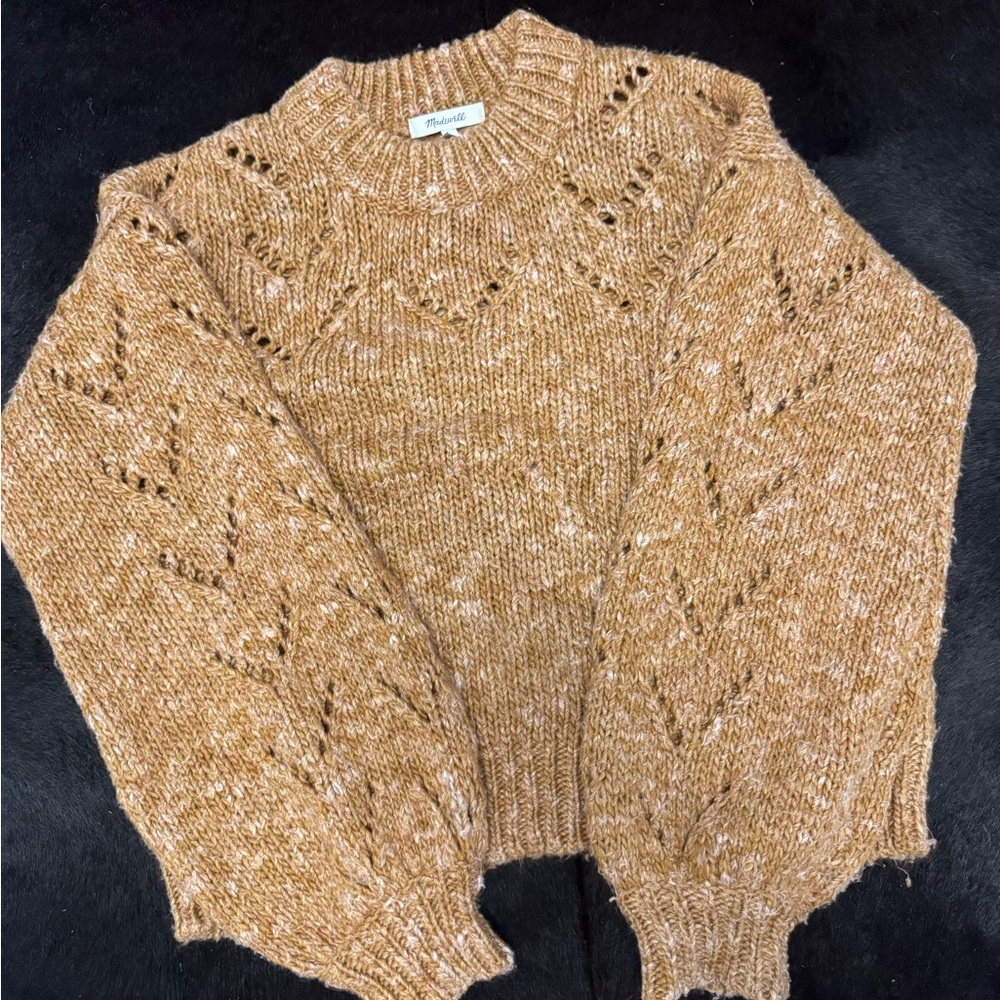 Orange Madewell Sweater